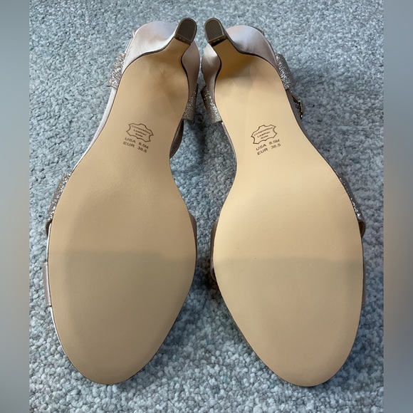 Nina Venus-YS Pearl Rose Crystal Dress Sandals – Size 8.5 (NIB) - Picture 8 of 12